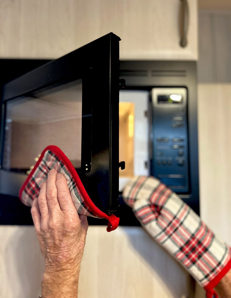 Kerstmaaltijd opwarmen in de oven