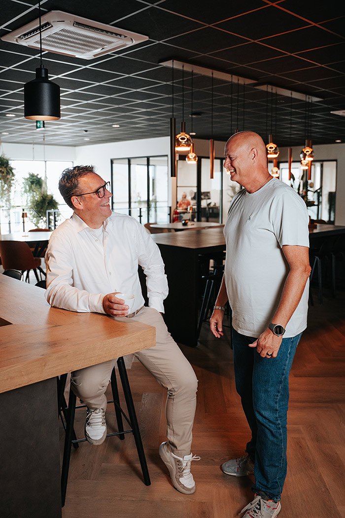 Roland Jakobs en Patrick Gronert